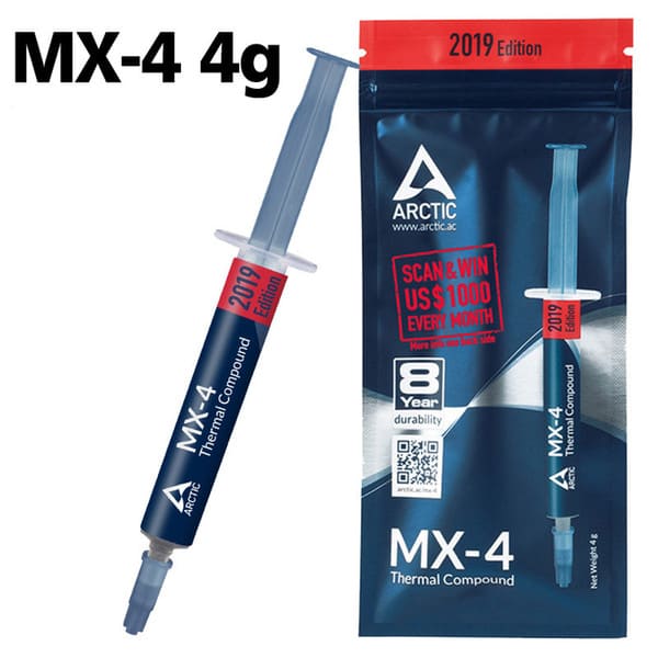 Arctic MX-4 Thermal Paste 4gr 2019 Formula