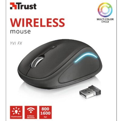 Trust Yvi Fx Wireless 22333 Mouse Black(AL)