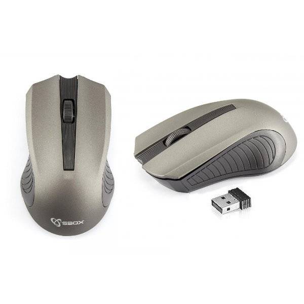 Mouse SBOX Wireless Gray WM-373 (AL)