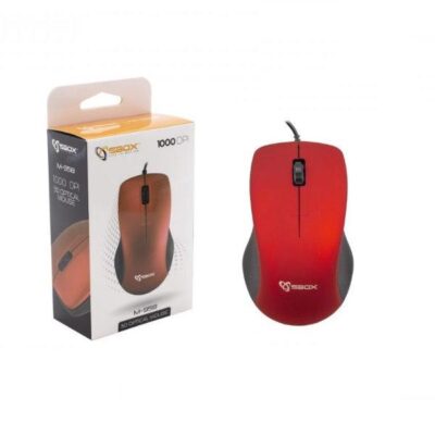 Mouse SBOX Optical Red M-958 (AL)