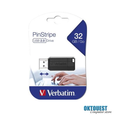 Verbatim PinStripe 32GB USB 3.0 Flash Drive