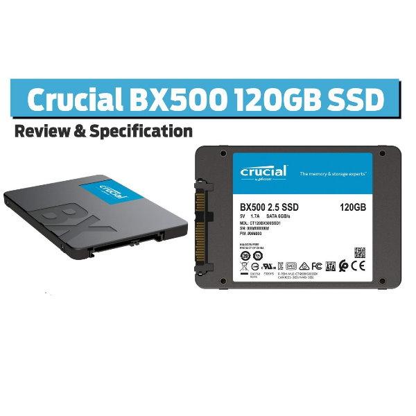 Crucial BX500 120GB 3D NAND SATA 2.5