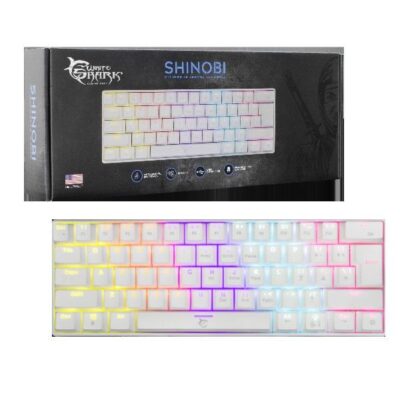 Shinobi Mechanical Keyboard GK-2022 White